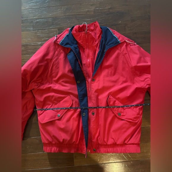 London Fog Red Field Jacket - Picture 11 of 14